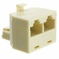 Swe-Tech 3C Phone Splitter Straight, RJ45 8P8C Male to 2 RJ45 8P8C Female FWTPA-8P8C-ST